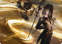 Rapier Wit Art Card (Gold-Stamped Signature) (6) [Art Series: Secrets of Strixhaven]