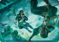 Divergent Equation Art Card (7) [Art Series: Secrets of Strixhaven]