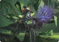 Emeritus of Woe Art Card (10) [Art Series: Secrets of Strixhaven]