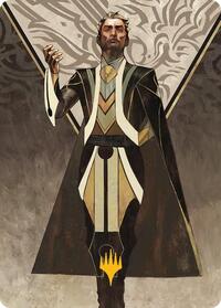 Ral Zarek, Guest Lecturer Art Card (Gold-Stamped Planeswalker Symbol) (27) [Art Series: Secrets of Strixhaven]