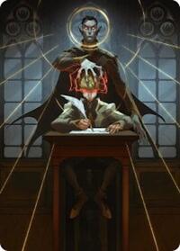 Vampiric Tutor Art Card (45) [Art Series: Secrets of Strixhaven]