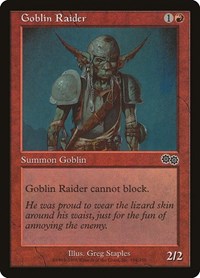 Goblin Raider (194) [Urza's Saga]