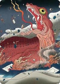 Subterranean Tremors Art Card (53) [Art Series: Secrets of Strixhaven]
