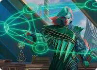 Nev, the Practical Dean Art Card (37) [Art Series: Secrets of Strixhaven]