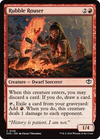 Rubble Rouser (128) [Secrets of Strixhaven]