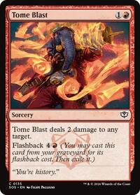 Tome Blast (135) [Secrets of Strixhaven]