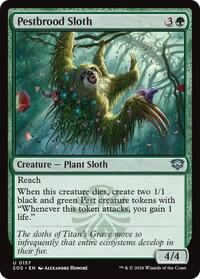 Pestbrood Sloth (157) [Secrets of Strixhaven]