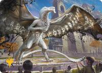 Silverquill, the Disputant Art Card (Gold-Stamped Planeswalker Symbol) (23) [Art Series: Secrets of Strixhaven]