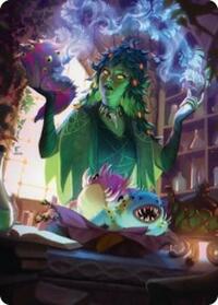 Dina, Essence Brewer Art Card (33) [Art Series: Secrets of Strixhaven]