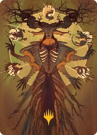 Culling Ritual Art Card (Gold-Stamped Planeswalker Symbol) (48) [Art Series: Secrets of Strixhaven]