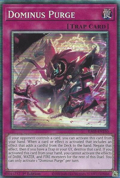 Dominus Purge (Collector's Rare) (RA05-EN150) [Rarity Collection 5]