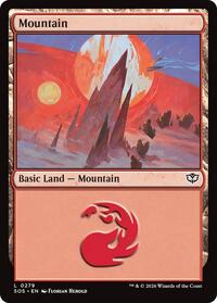 Mountain (0279) (279) [Secrets of Strixhaven]