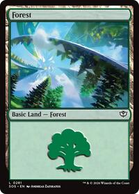Forest (0281) (281) [Secrets of Strixhaven]