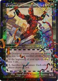 Deadpool, Trading Card (7129) (Pool Party Foil) (7129) [Secret Lair Drop Series]