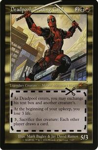 Deadpool, Trading Card (7127) (7127) [Secret Lair Drop Series]