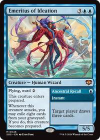 Emeritus of Ideation (45) [Promo Pack: Secrets of Strixhaven]