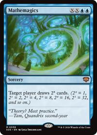Mathemagics (58) [Promo Pack: Secrets of Strixhaven]