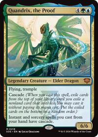 Quandrix, the Proof (218) [Promo Pack: Secrets of Strixhaven]