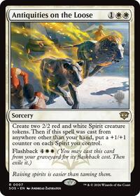 Antiquities on the Loose (7) [Promo Pack: Secrets of Strixhaven]