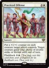 Practiced Offense (25) [Promo Pack: Secrets of Strixhaven]