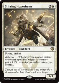 Stirring Hopesinger (35) [Promo Pack: Secrets of Strixhaven]