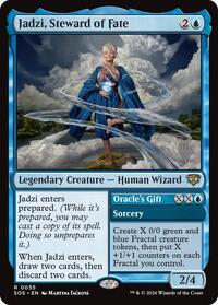 Jadzi, Steward of Fate (55) [Promo Pack: Secrets of Strixhaven]