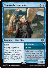 Skycoach Conductor (67) [Promo Pack: Secrets of Strixhaven]