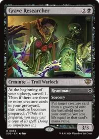 Grave Researcher (85) [Promo Pack: Secrets of Strixhaven]