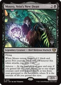 Moseo, Vein's New Dean (91) [Promo Pack: Secrets of Strixhaven]