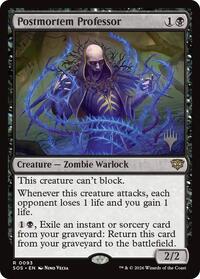 Postmortem Professor (93) [Promo Pack: Secrets of Strixhaven]