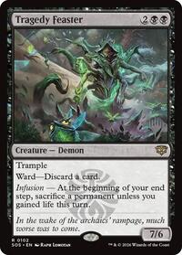 Tragedy Feaster (102) [Promo Pack: Secrets of Strixhaven]