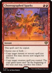 Choreographed Sparks (111) [Promo Pack: Secrets of Strixhaven]