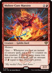 Molten-Core Maestro (125) [Promo Pack: Secrets of Strixhaven]