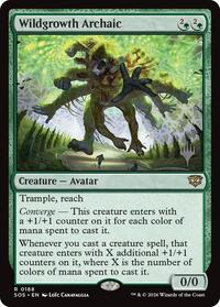 Wildgrowth Archaic (168) [Promo Pack: Secrets of Strixhaven]