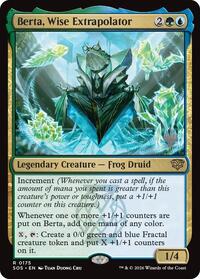 Berta, Wise Extrapolator (175) [Promo Pack: Secrets of Strixhaven]