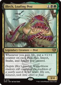 Blech, Loafing Pest (176) [Promo Pack: Secrets of Strixhaven]