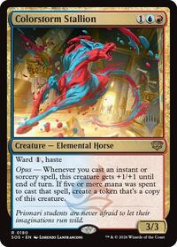 Colorstorm Stallion (180) [Promo Pack: Secrets of Strixhaven]