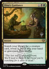 Dina's Guidance (184) [Promo Pack: Secrets of Strixhaven]