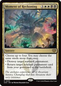 Moment of Reckoning (205) [Promo Pack: Secrets of Strixhaven]