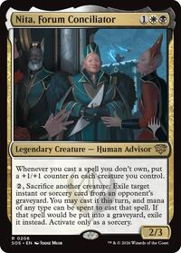 Nita, Forum Conciliator (206) [Promo Pack: Secrets of Strixhaven]