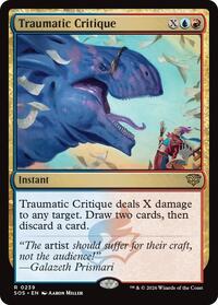 Traumatic Critique (239) [Promo Pack: Secrets of Strixhaven]