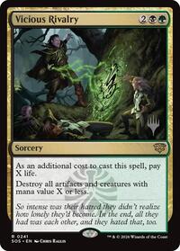 Vicious Rivalry (241) [Promo Pack: Secrets of Strixhaven]