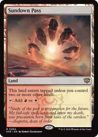 Sundown Pass (264) [Promo Pack: Secrets of Strixhaven]