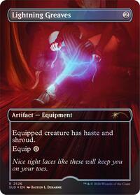 Lightning Greaves (2526) (2526) [Secret Lair Drop Series]