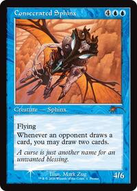 Consecrated Sphinx (Retro Frame) (1) [MagicFest Cards]