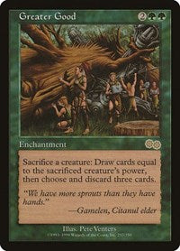 Greater Good (257) [Urza's Saga]