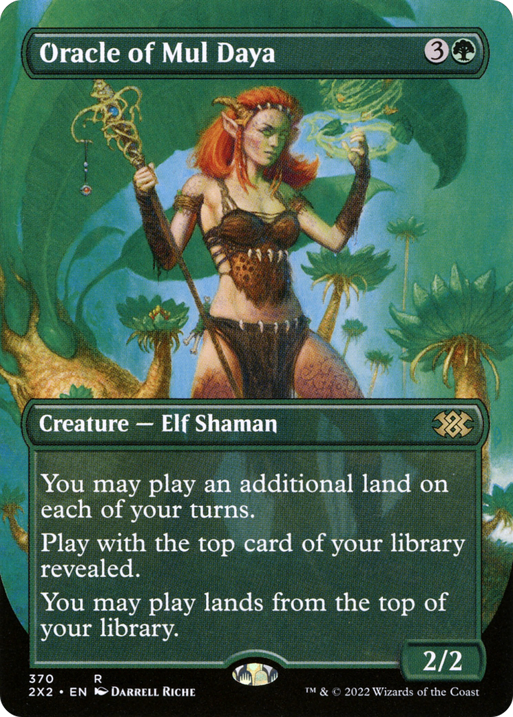 Oracle of Mul Daya (Borderless) (2X2-370) - Double Masters 2022