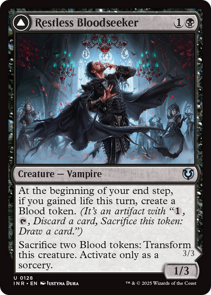 Restless Bloodseeker (INR-128) - Innistrad Remastered Foil