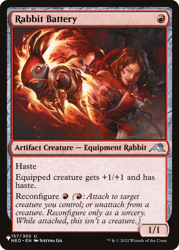 Rabbit Battery (LIST-157/302) - The List