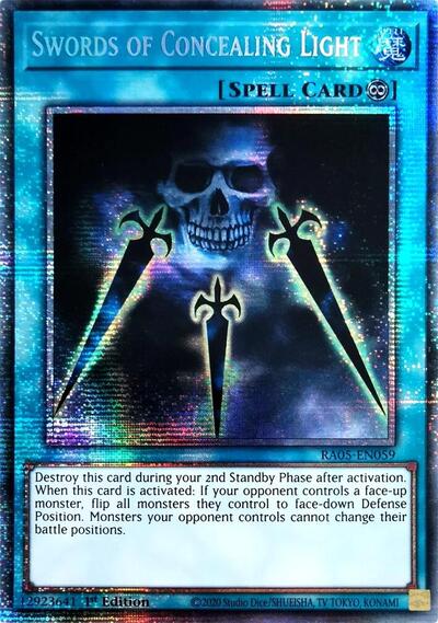 Swords of Concealing Light (Starlight Rare) (RA05-EN059) [Rarity Collection 5]